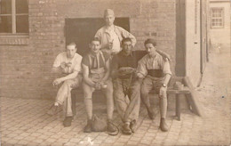 Carte Photo Soldats  - Régiments - Militaires Au Camp - Piquet D'incendie Du 14 Juillet 1923 - Regiments