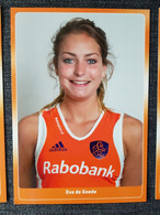 Kaart Eva De Goede - Hockey - Nederland - Olympic Games - Sonstige