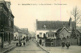 St Pol * La Rue De Frévent * Villageois - Saint Pol Sur Ternoise
