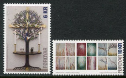 FAEROE ISLANDS 2009 Christmas MNH / **.  Michel 685-86;  SG 599-600 - Faroe Islands