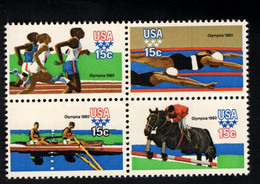 206187778  1979  (XX) POSTFRIS MINT NEVER HINGED  SCOTT  1794a OLYMPIC GAMES - RUNNING - SWIMMING - EQUESTRIAN - ROWING - Nuevos