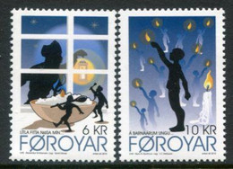 FAEROE ISLANDS 2010 Christmas MNH / **.  Michel 710-11;  SG 622-23 - Isole Faroer