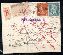 FRANCE. Enveloppe De 1932. Retour à L'envoyeur/Parti Sans Laisser D'adresse. Oblitération : Bordeaux. - Covers & Documents