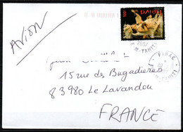 Polynésie - Lettre - 2007 - Yvert N° 812 - Pirae - Storia Postale