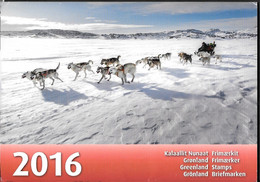Greenland 2016          MNH**    Yearset  Yearbook - Komplette Jahrgänge