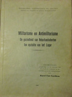 Militarisme En Antimilitarisme - De Gezindheid Van Retorikastudenten Ten Opzichte Van Het Leger - 1969 - Dutch