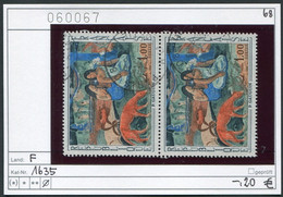 Frankreich 1968 - France 1968 - Francia 1968 -  Michel 1635 Im Paar / Pair - Oo Oblit. Used Gebruikt - Used Stamps