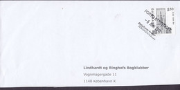 Denmark LINDHARDT Og RINGHOFS BOGKLUBBER, PORTO BERIGTIGET Line Cds. 2011 Card ØSTJYLLANDS POSTCENTER Portokontrollen - Briefe U. Dokumente