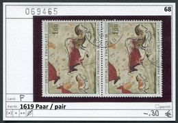 Frankreich 1968 - France 1968 - Francia 1968 -  Michel 1619 Im Paar / Pair - Oo Oblit. Used Gebruikt - Used Stamps