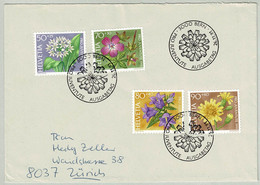 Schweiz / Helvetia 1991, Brief Ersttag Pro Juventute Bern - Zürich, Waldblumen / Fleurs De La Forêt / Forest Flowers - Unclassified