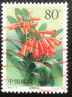 China- C5/42 - (°)used - 2000 - Michel 3199 - Bloemen - Usati