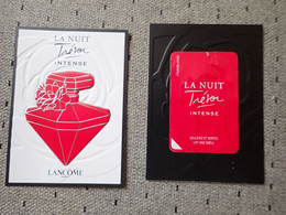 1 Carte Parfumée Lancôme - Modernes (à Partir De 1961)