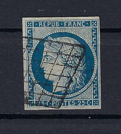 Frankreich Yvert No.4a Gestempelt Kat.75,-€ - 1849-1850 Ceres