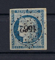 Frankreich Yvert No.4b Gestempelt Kat.75,-€ - 1849-1850 Ceres