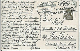 09786 - AUSTRIA  - POSTAL HISTORY - Olympic Games POSTMARK  1936 - Ete 1936: Berlin