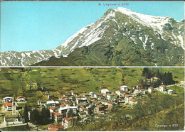 Casargo (Lecco) Vedute: Panorama Di Casargo E Del Monte Legnone - Lecco