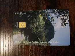 CUBA $10,00   CHIPCARD   LA GRAN PIEDRA SANTIAGO DE CUBA           Fine Used Card  ** 8704** - Cuba