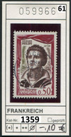 Frankreich 1961 - France 1961 - Francia 1961 - Frankrijk 1961 - Michel 1359 - Oo Oblit. Used Gebruikt - Used Stamps