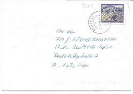 2005c: Heimatbeleg 2601 Sollenau Kleine Poststelle Maria Theresia, Gelaufen 1993 - Wiener Neustadt