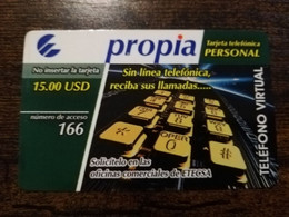 CUBA $15,00  PROPIA /TARJETA PERSONAL  / SOLICITELO EN LAS OFFICINAS COMERCIALES          Fine Used Card  ** 8714** - Cuba