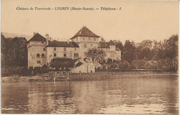 LUGRIN - HAUTE - SAVOIE- CHATEAU DE TOURRONDE -TELEPHONE1 - Lugrin