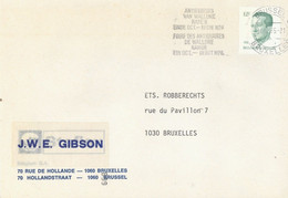 BELGIUM. POSTMARK ANTIQUES FAIR. BRUSSELS. 1985 - Otros & Sin Clasificación