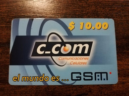 CUBA $10,00 C-COM GSM EL MUNDO ES ...     Fine Used  Card  ** 8718** - Kuba