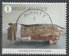 4961  Oeuvres D'art Belges/Belgische Kunst Oblit/gestp Centrale - Usados