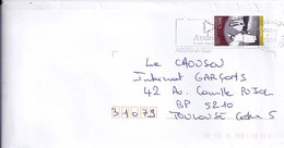 ANDORRE N°603 SUR L. DU 4.1.05 - Cartas & Documentos