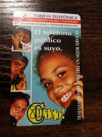 CUBA   /TARJETA TELEFONICA / MAGNETIC SYSTEM /TRABAJAMOS PARA OFRECERLE     MINT  Card  ** 8725** - Cuba