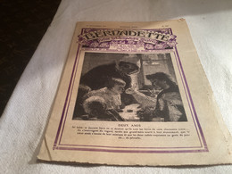 Bernadette Revue Hebdomadaire Illustrée 1927  Sur Le Canal Deux Amis - Bernadette