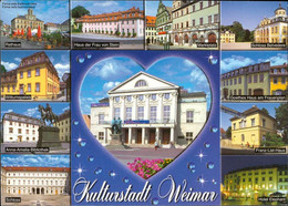 1116822 Kulturstadt Weimar, Rathaus, Wittumspalais, Anna-Amalia-Bibliothek - Non Classés