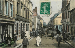 Fauville * La Grande Rue De La Commune * Commerces Magasins - Autres & Non Classés