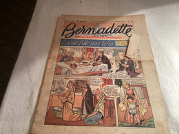 Bernadette Revue Hebdomadaire Illustrée 1955 La Petite Fille Aux Lions - Bernadette