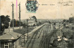 St Ouen L'aumone * épluches * La Gare * Ligne Chemin De Fer * Wagons - Saint-Ouen-l'Aumône