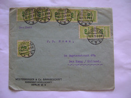 ALLEMAGNE / GERMANY - LETTER SENT FROM BERLIN IN 1923 TO NETHERLANDS IN THE STATE - Non Classés