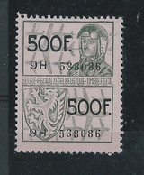 TIMBRE FISCAL(500 FB)** - Stamps