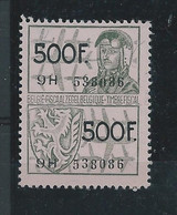 TIMBRE FISCAL(500 FB)** - Timbres