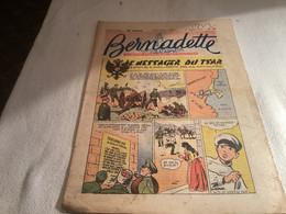 Bernadette Revue Hebdomadaire Illustrée 1955 Le Messager Du Tsar à Bord Du Fouga Avion CM 71 - Bernadette