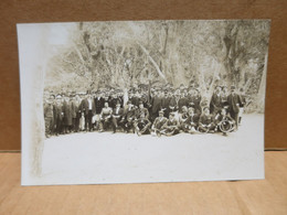 VICHY (03) CHASSE Carte Photo Groupe De La Saint Hubert Vichyssoise Groupe Beau Plan - Vichy