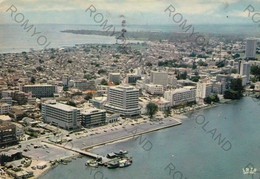 CARTOLINA  LAGOS,NIGERIA,BOLLO STACCATO,VIAGGIATA 1965 - Nigeria