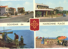 SOUVENIR NARBONNE PLAGE LES VILLAS LES CAFES LA TRAINE LA PLAGE - Narbonne