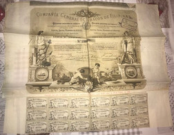 TABAC COMPANIA GENERAL DE TABACOS DE FILIPINAS 1881 - Non Classés