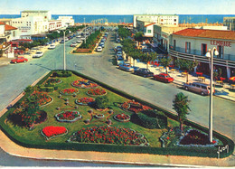 NARBONNE LE CENTRE ET LES PARTERRES FLEURIS HOTEL BAR RESTAURANT LE MIRAGE LE PROVENCAL 1972 - Narbonne