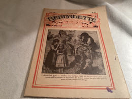 Bernadette Revue Hebdomadaire Illustrée 1928 Fleur Demie L’aventure Du Tenor - Bernadette