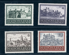 Generalgouvernement Michel Nummer 113 - 116 Postfrisch - Ocupación 1938 – 45