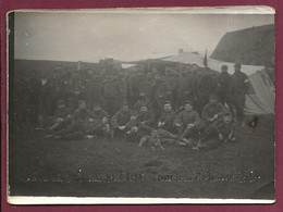 240122 - PHOTO  BELGIQUE Rive Gauche De L'Yser Tente De La 6e 1915 Militaria GUERRE 1914 18 WW1 - Alveringem