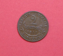 2 Ct 1911 - 2 Centimes