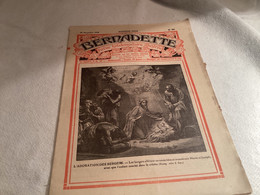 Bernadette Revue Hebdomadaire Illustrée 1928 L’adoration Des Bergers La Petits Souliers Percer Conte De Noël - Bernadette