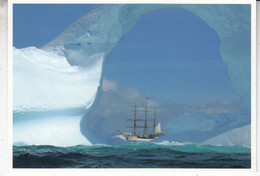 British Antarctic Territory (BAT) Postcard Ship Visit Bark Europa  Sign. Captain Ca Port Lockroy 25 JA 08 (BA159) - Lettres & Documents